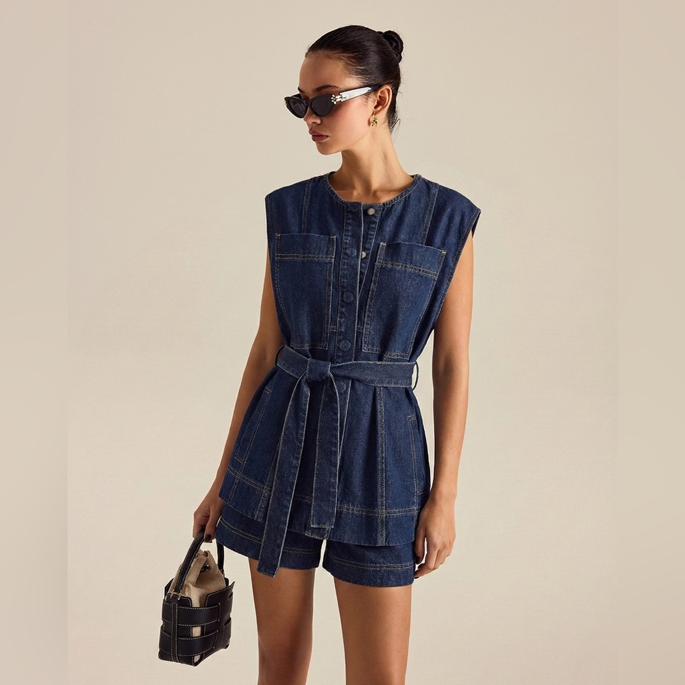 Commense Denim Set